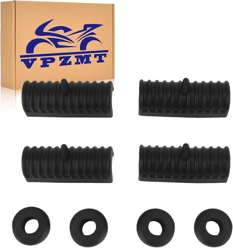 VPZMT Rubber Mounts Support Cushion Hard Saddlebag for Harley Touring/Street Glide/Electra Glide/Road Glide/Road King 1996-2013 Models (Rubber Mounts 96-13) - Image 1